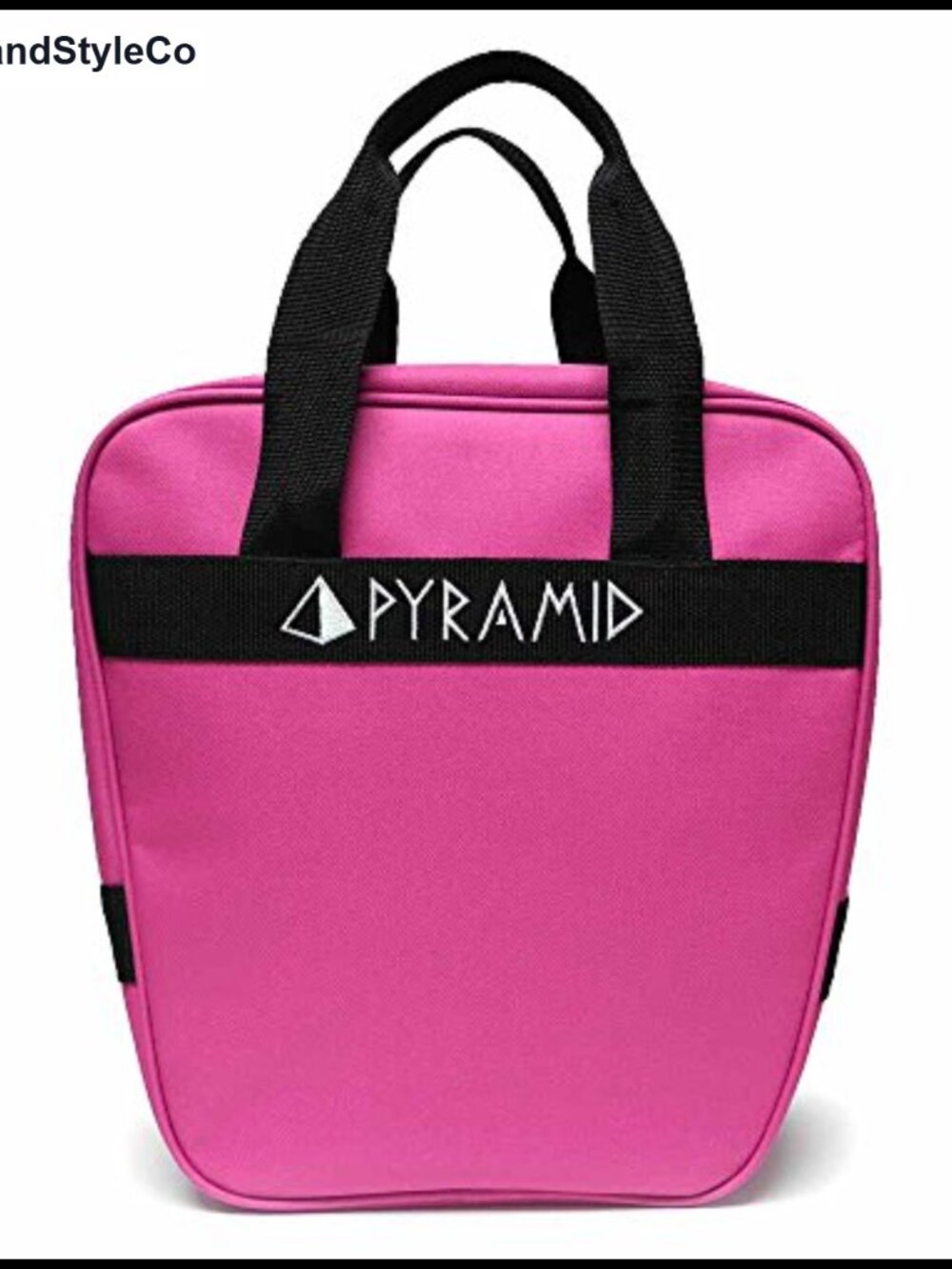 Bowling Tote Bag with Padded Foam Ball Holder for Shoes, 600D Nylon